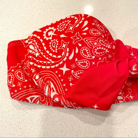 Wildfox Paisley Strapless Bikini Top! - Picture 2 of 5